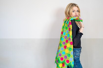 Whimsical Garden Shawl