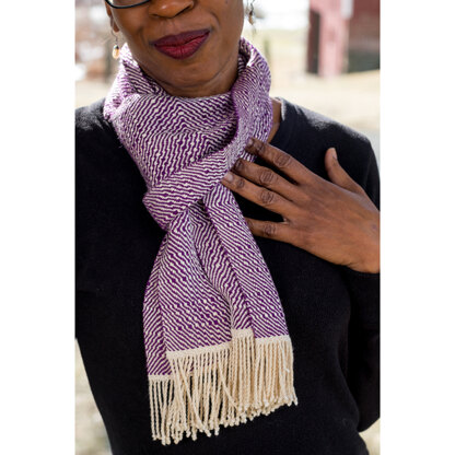 Valley Yarns #134 Purple Rain Scarf PDF