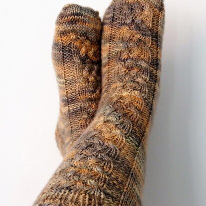 Pastorcita Socks - knitting pattern