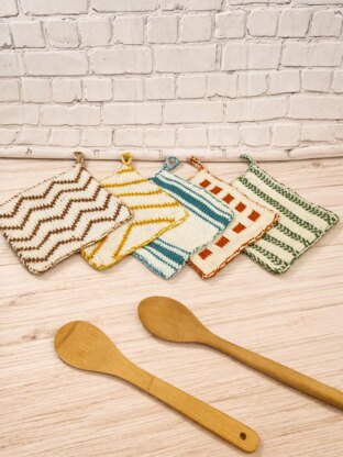 Vintage Potholder set