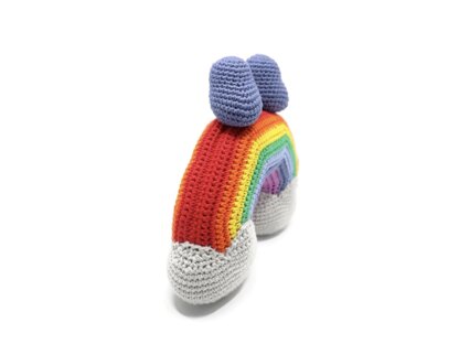 Rainbow and Lovebirds Amigurumi