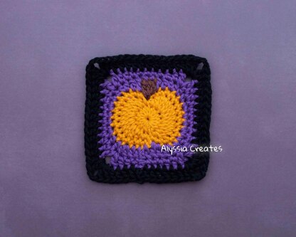 Pumpkin Granny Square