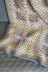 Patchwork Crochet Blanket - Crochet Pattern For Home in Debbie Bliss Dulcie by Debbie Bliss