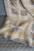 Patchwork Crochet Blanket - Afghan Crochet Pattern For Home in Debbie Bliss Dulcie by Debbie Bliss