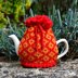 Diamond Fair Isle 2 Cup Teapot Cosy Knitting Pattern