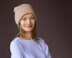 Knitting Pattern Rolled Brim Slouchy Beanie