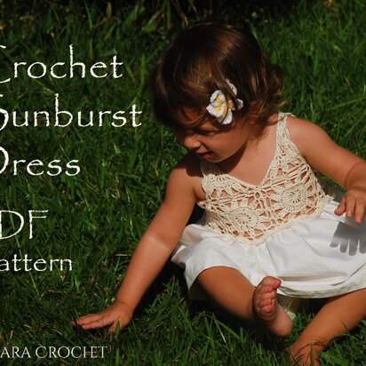Crochet Sunburst Dress