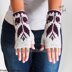 Baltic Flowers Fingerless Gloves