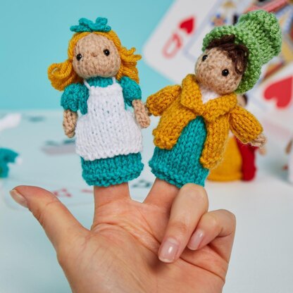 Alice in Wonderland Finger Puppets