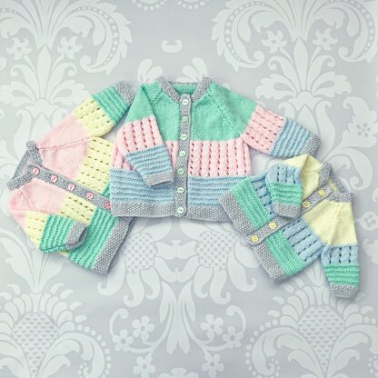 Baby Cardigan Knitting Pattern #698