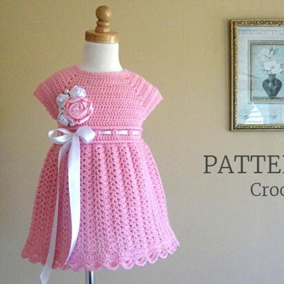 PATTERN Crochet Girl Dress