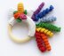 Rainbow unicorn teether