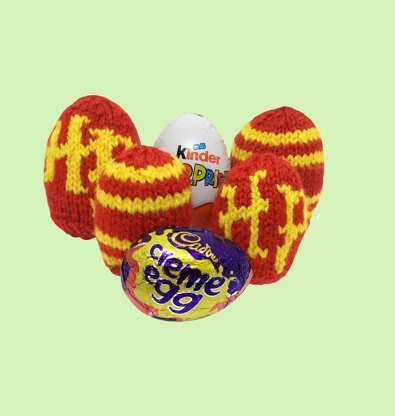 Kinder / Cream egg cosies-Harry potter style