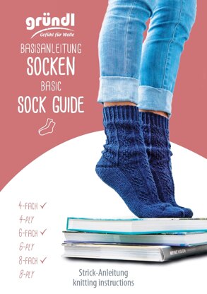 Grundl Basic Socks Guide in Gründl - Downloadable PDF