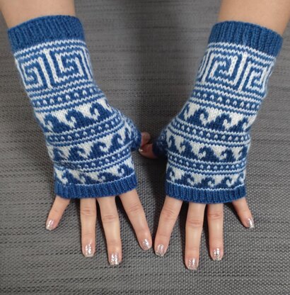 Aegean Sea Mitts