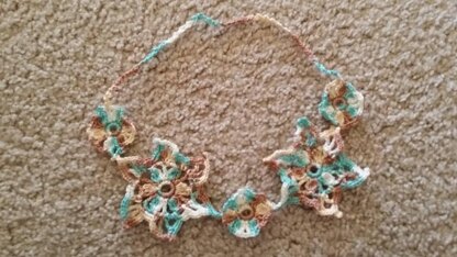 Flowers & Stars Necklace & Earring