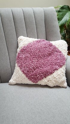 Diamond Chenille Cushion