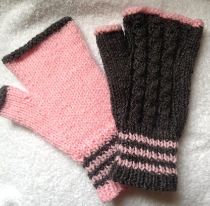 Can't Decide Fingerless Gloves