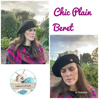 Chic Plain Beret