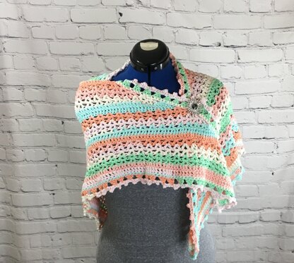 Easy Spring Fling Shawl