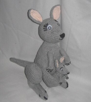 Toy Kangaroo & Joey