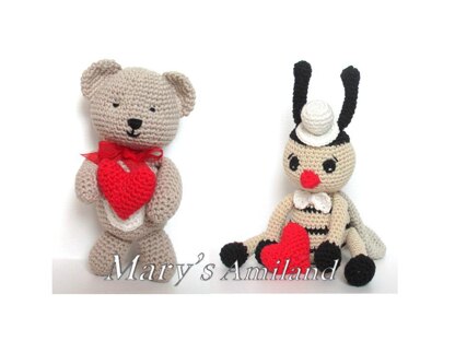 Amigurumi Saint Valentine's Heart