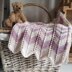 Chevron Stripe Baby Pram Blanket