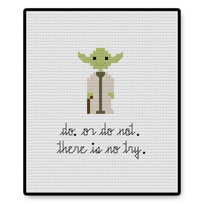 Yoda - PDF Cross Stitch Pattern