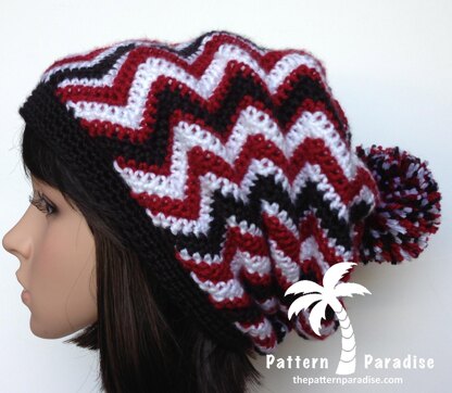 Zig Zag Slouchie 2 PDF12-118B