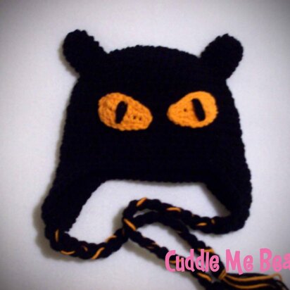 Halloween Cat Beanie