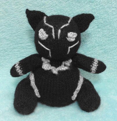 Black Panther choc orange cover / toy