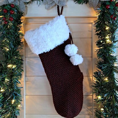 Classic Textures Christmas Stocking