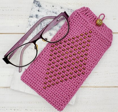 Beaded Eyeglass Case