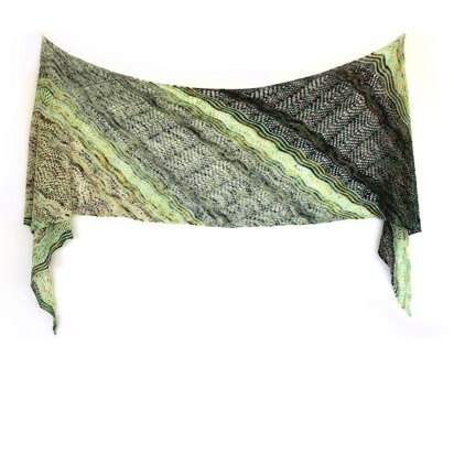 Bambara Wrap - knitting pattern