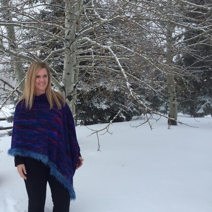 Selway River Poncho - knitting pattern