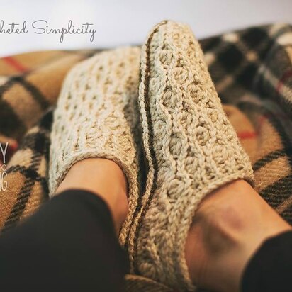 Winter Waves Slippers