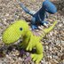 Ronnie the Raptor - UK Terminology - Amigurumi