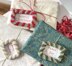 Christmas reusable gift tag / wreath