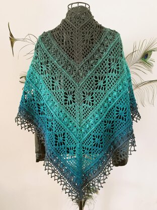 Triangular Scarf "Leukone"