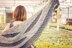 Modern Honeycomb Knit Shawl