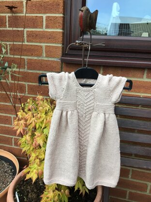 Baby dress in cotton