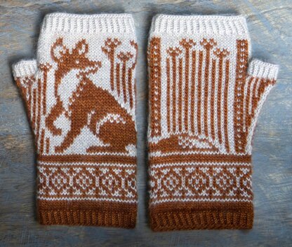 Outfoxed Mitts