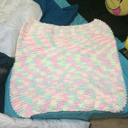 Rico Pom Pom Baby Blanket