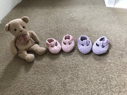 Quinn - T bar style baby shoes