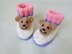 Little Bear Baby Booties