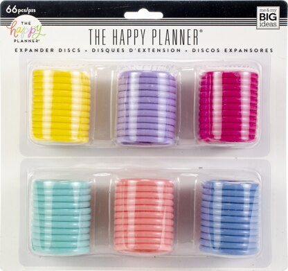 The Happy Planner Expander (Big) Disc Value Pack 66/Pkg - Multi Colors