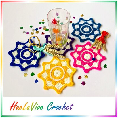 Flower coaster II by HueLaVive