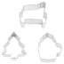 R&M Tree Farm Cookie Cutters Set of 3