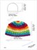 Crochet lgbt hat