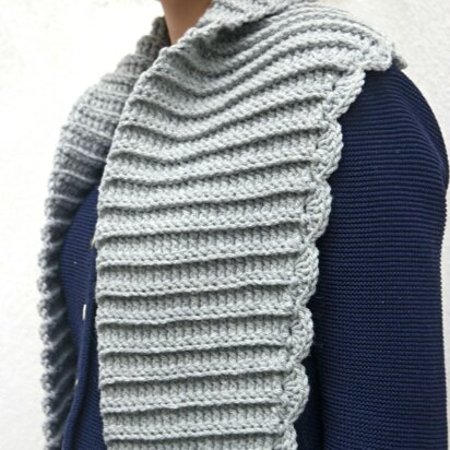 Long & Narrow Crochet Pattern in English and German